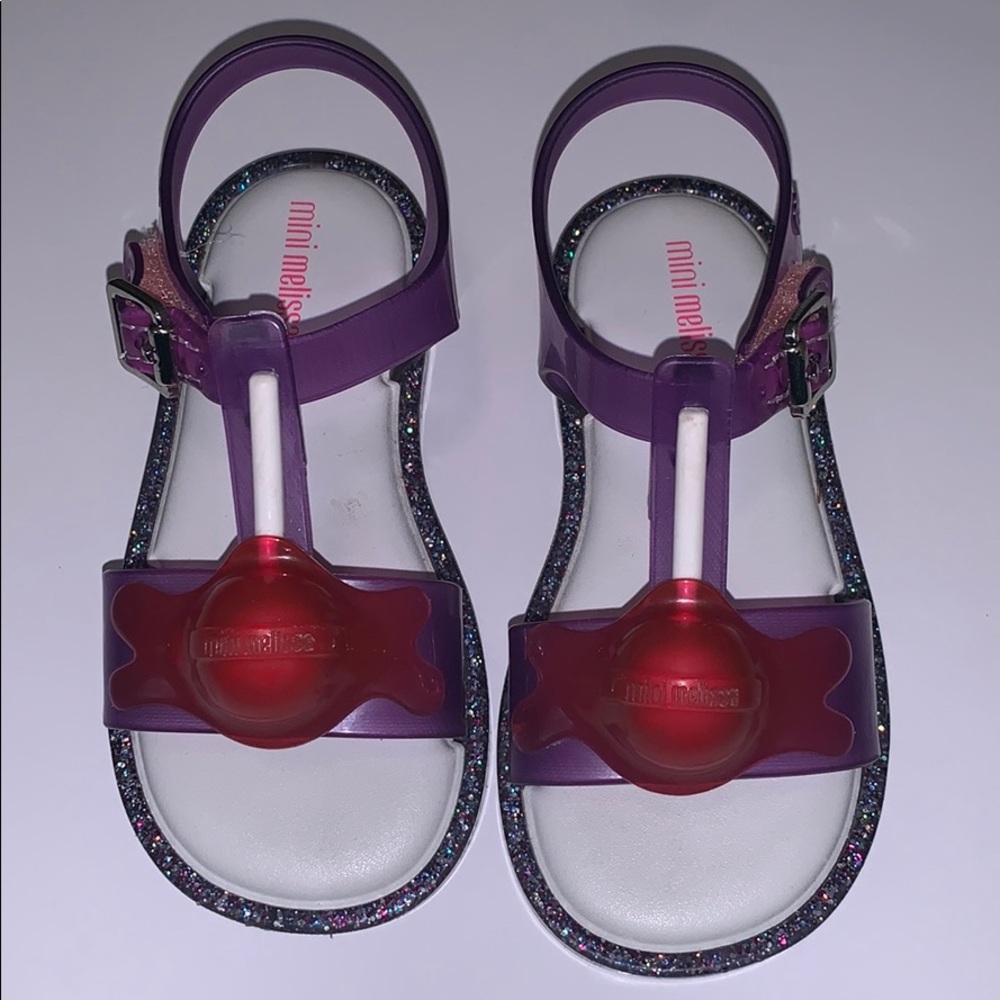 Mini Melissa Lollipop jelly sandals